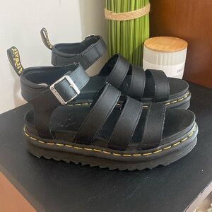 Dr Martens Blaire Platform Gladiator Sandals Women’s 8 8.5